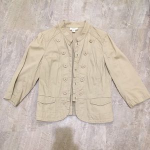 LOFT lightweight button up jacket